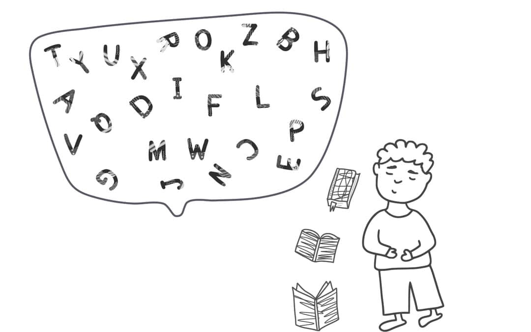 Phonics and dyslexia - a diagram showing how children suffer