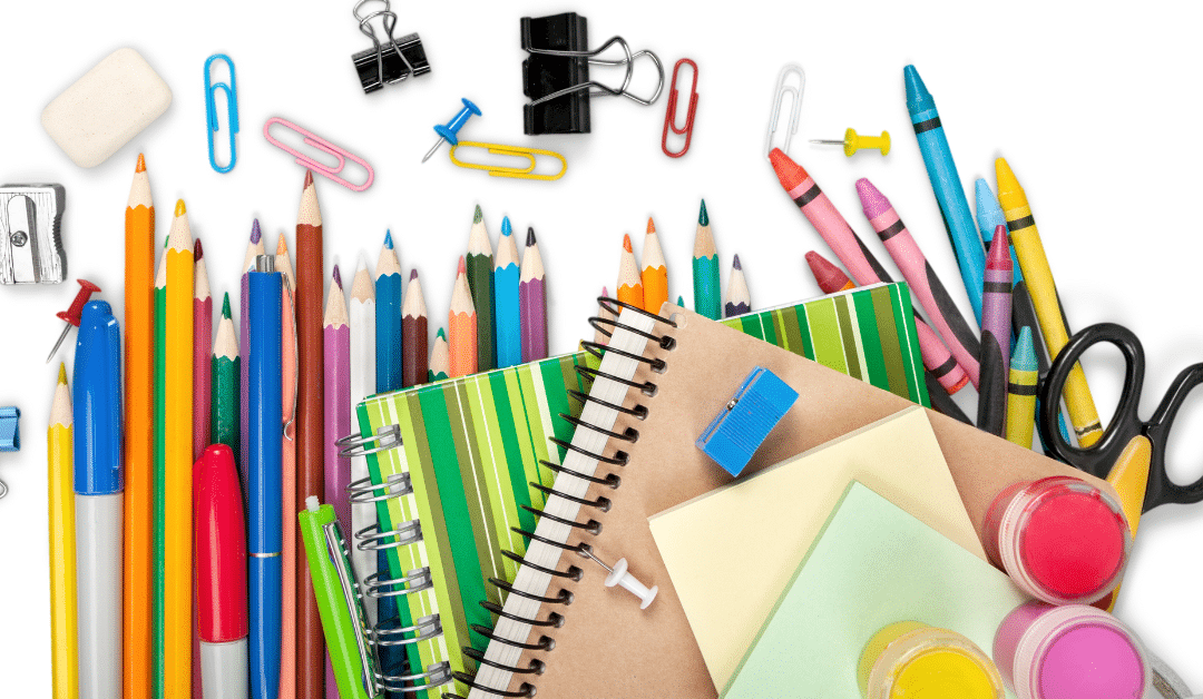 back to school supplies for kids with dyslexia