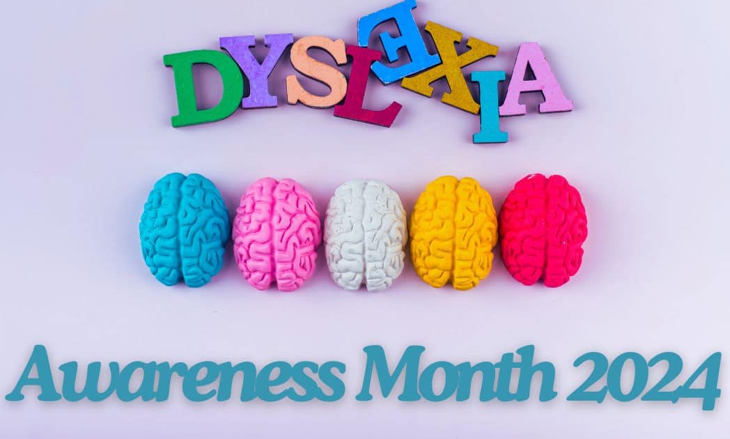 Poster for dyslexia awareness month 2024